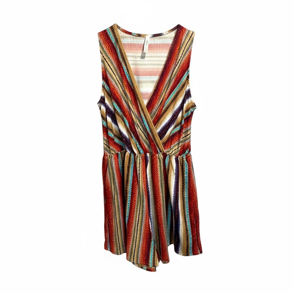 Emerald size large women’s romper with pockets